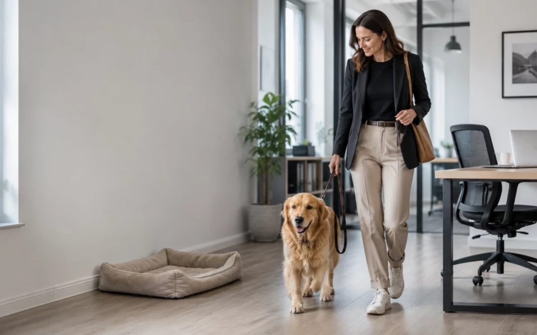 Hund im Büro: Warum gute Vorbereitung wichtiger ist als ein braver Hund