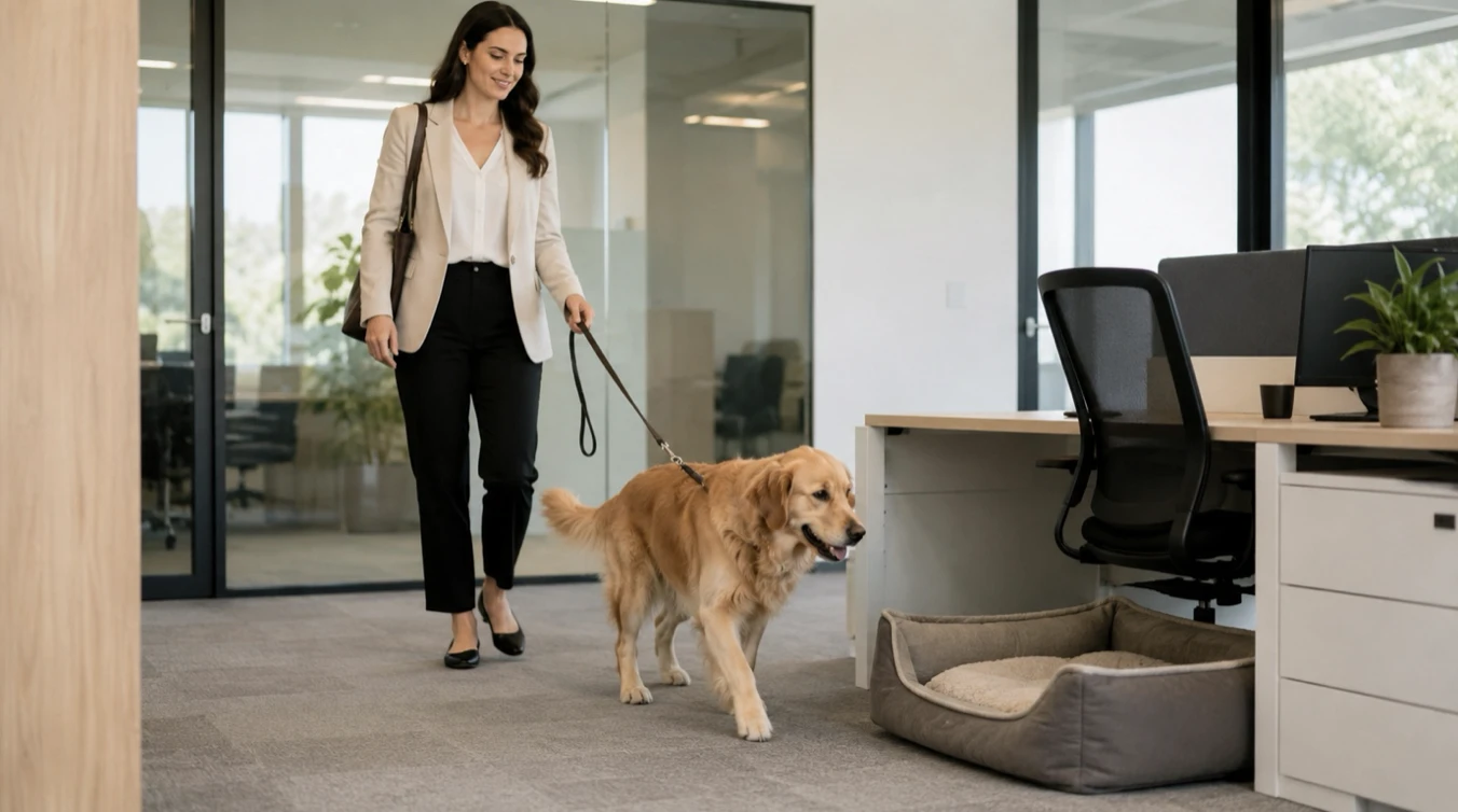 Der erste Bürotag mit Hund: So wird er entspannt statt chaotisch